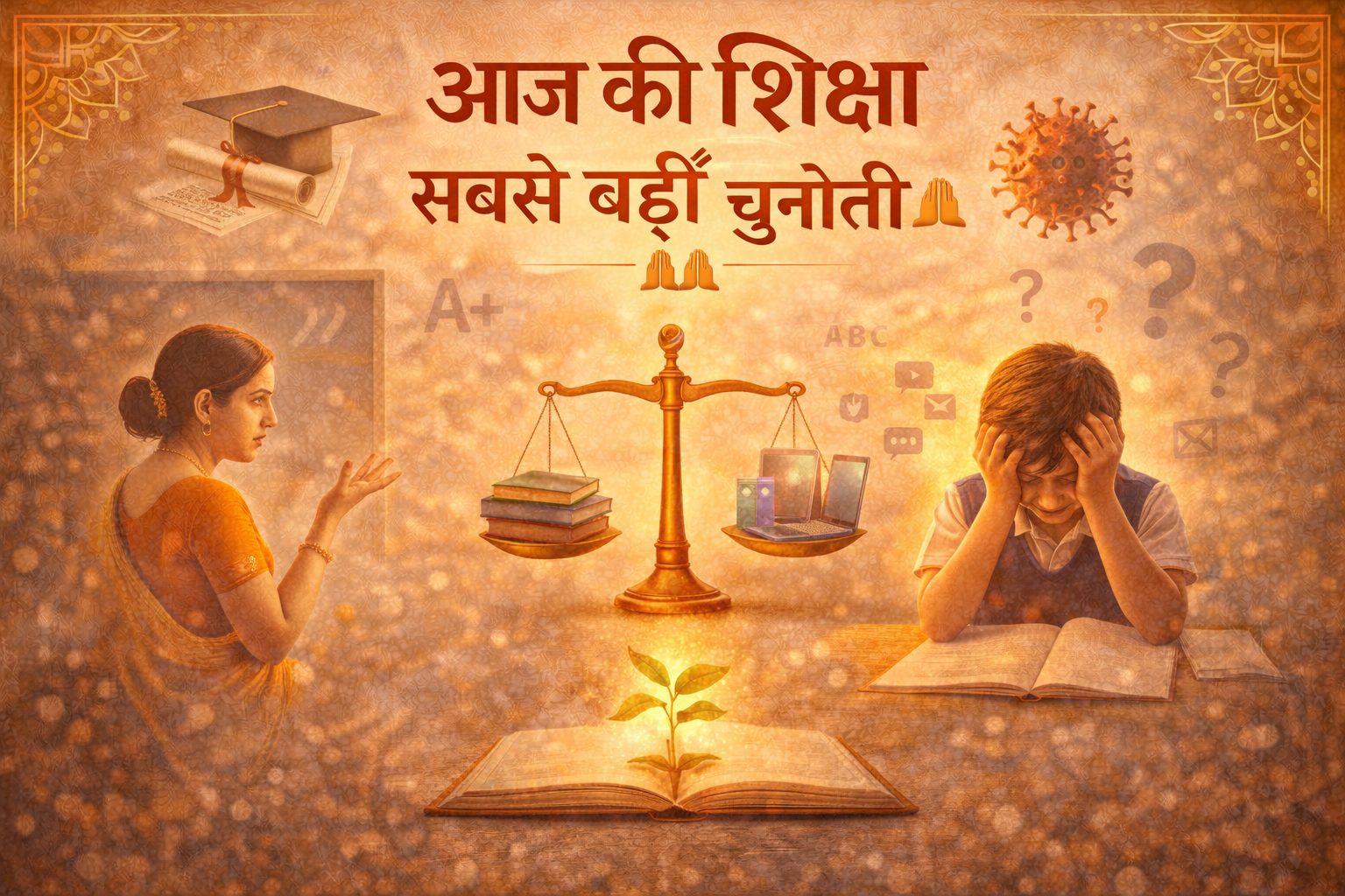 Read more about the article आज की शिक्षा सबसे बड़ी चुनौती