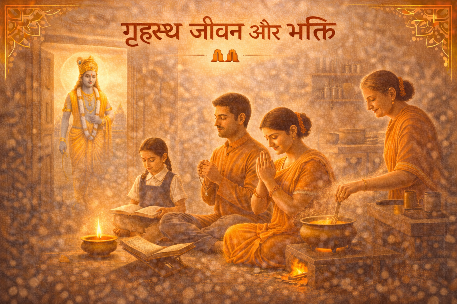 Read more about the article गृहस्थ जीवन और भक्ति