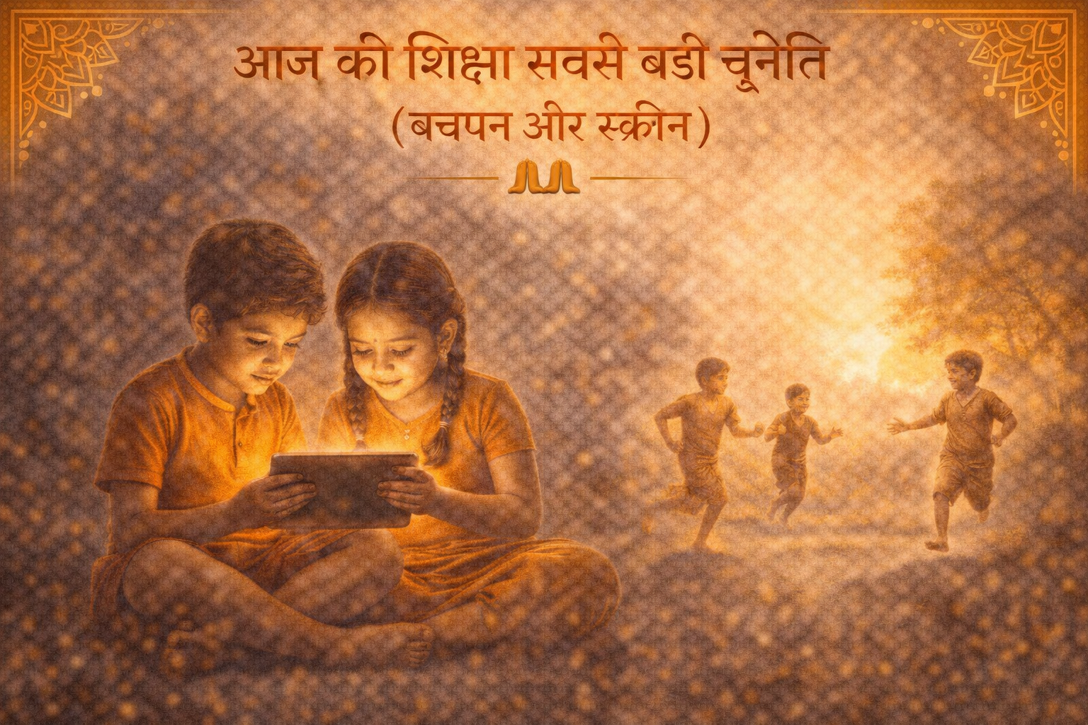 Read more about the article आज की शिक्षा सबसे बड़ी चुनौती 🙏( बचपन और स्क्रीन )