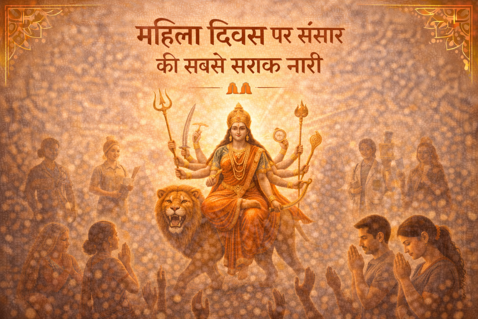 Read more about the article महिला दिवस पर संसार की सबसे सशक्त नारी यानि माँ को समर्पित